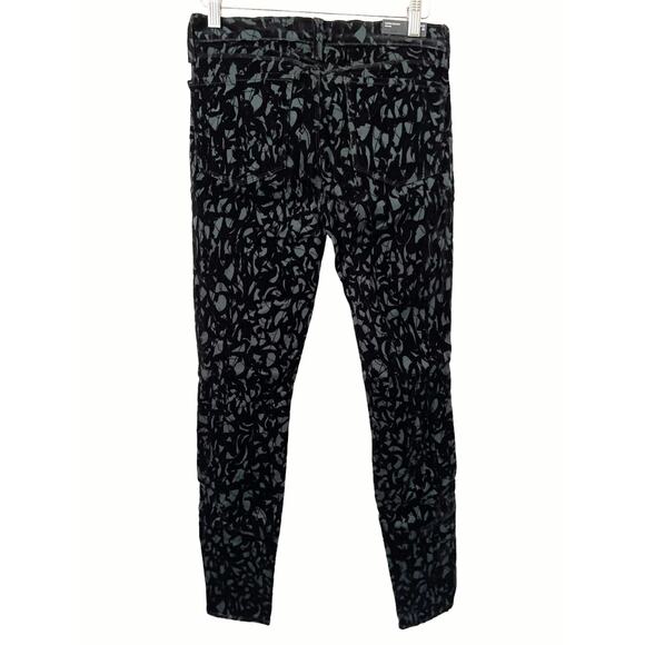 J BRAND Velvet Brocade High-Waist Skinny Dress Pants Size 28 - Picture 5 of 14
